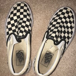 Checkered vans